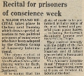 19811009 PRISONER OF CONSCIENCE WEEK RECITAL CN